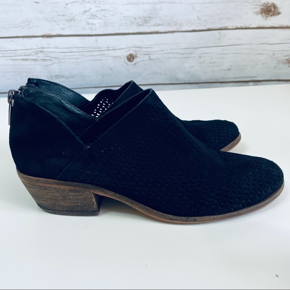 Vince Camuto | Paleta Perforated Ankle Booties - Picture 1 of 8